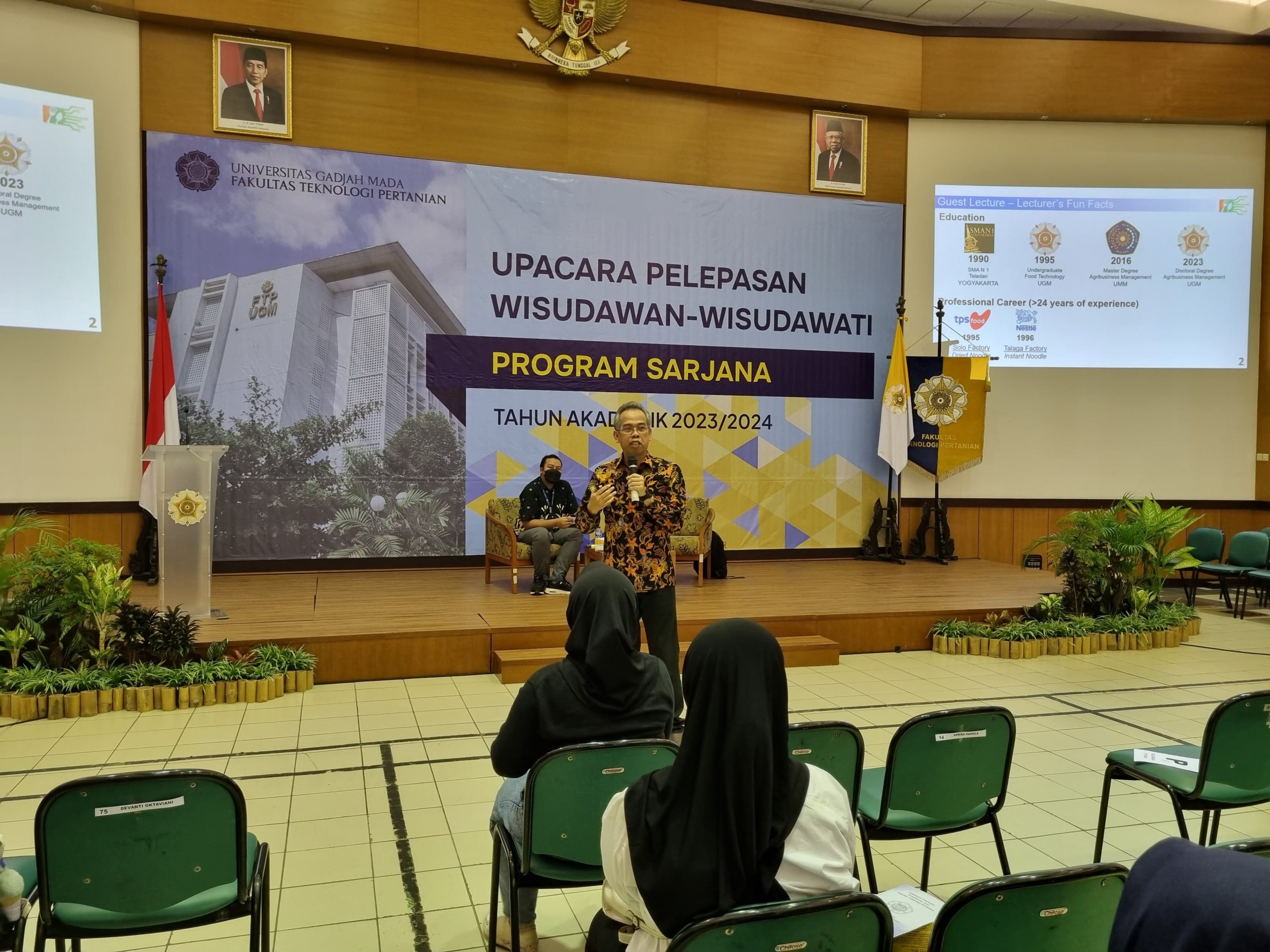 Fakultas Teknologi Pertanian UGM Adakan Pembekalan Calon Wisudawan ...