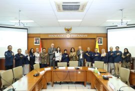 Pertemuan Tim Asesor ASIIN dengan Pimpinan Fakultas Teknologi Pertanian UGM dan Pengurus Departemen Teknik Pertanian dan Biosistem UGM, 4-5 Februari 2025